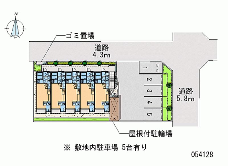 54128 Monthly parking lot