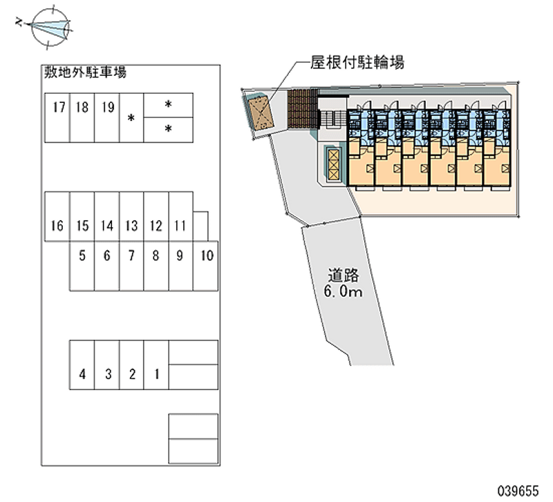 レオパレスｉハウス 月極駐車場