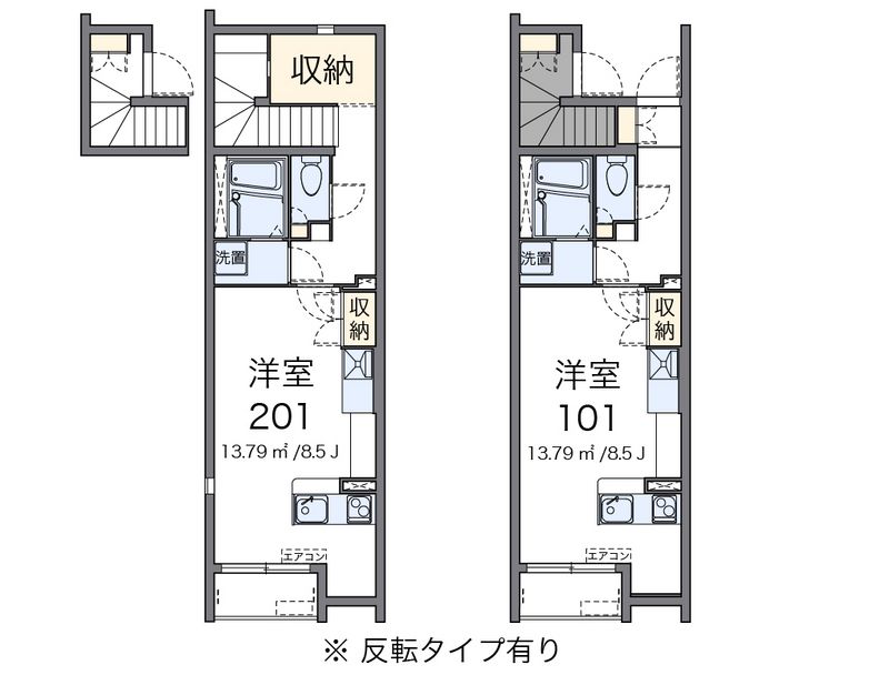 ミランダＫｏｎａ　Ｗｉｎｄ 間取図