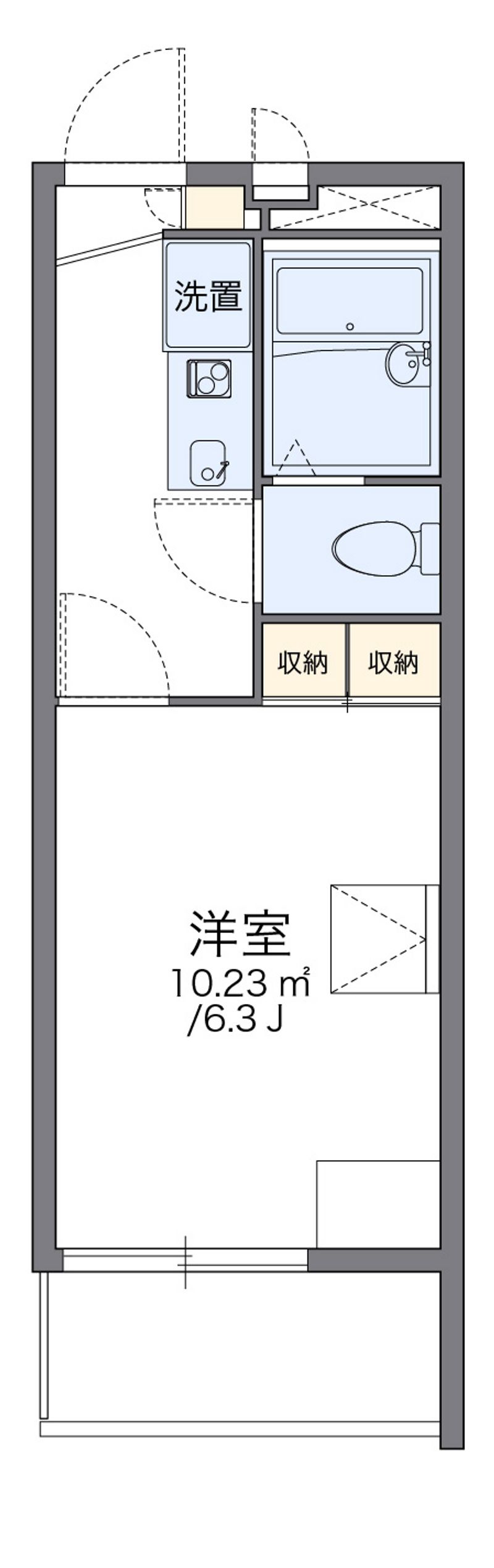 レオパレスＹＳＫ 間取図