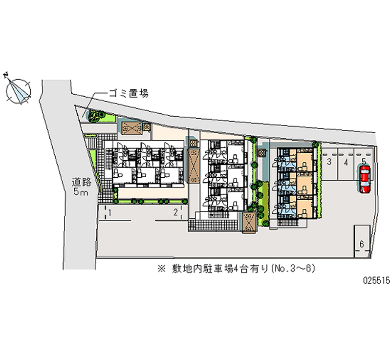 25515 Monthly parking lot