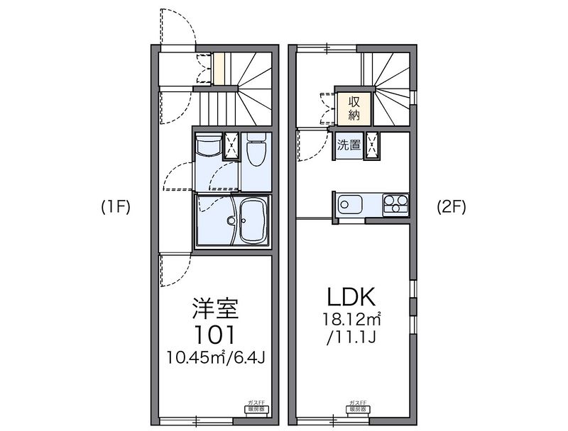 レオネクストコンスタル 間取図