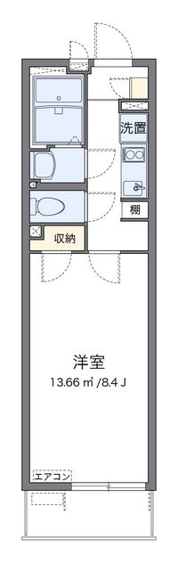 クレイノコンフォーティア　ＳＲ 間取り図