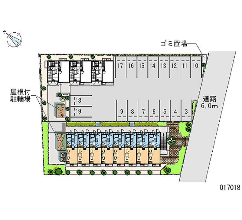 レオパレス昭徳 月極駐車場