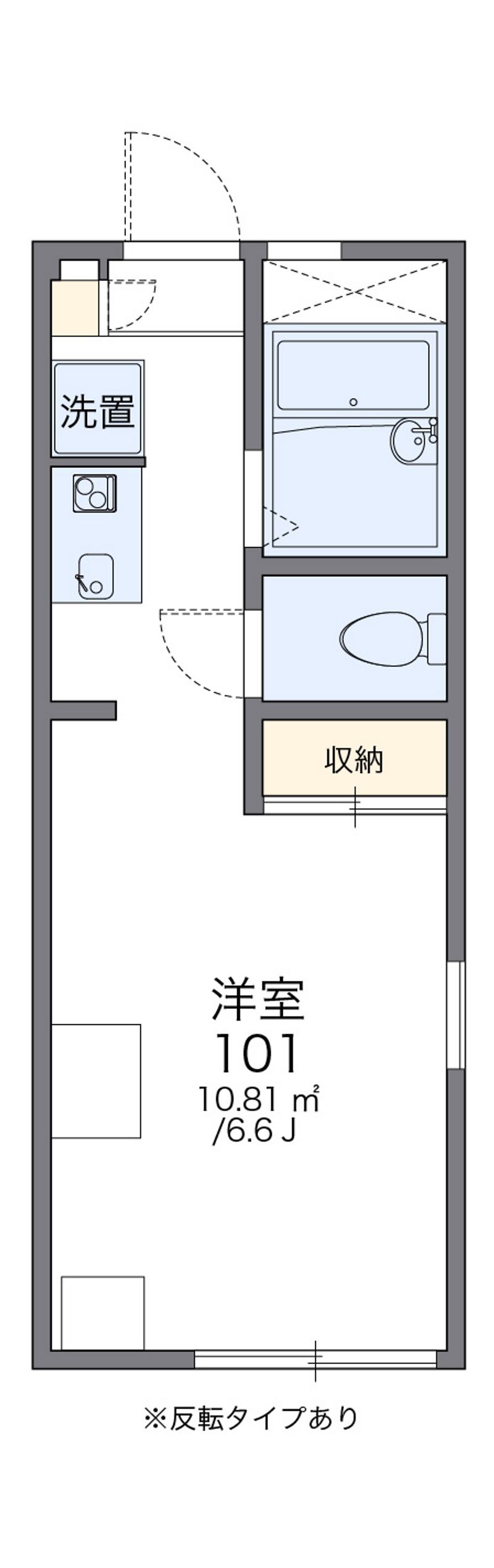 レオパレスソレーユ 間取図