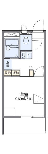 レオパレスＩＳＥＹＡ 間取り図