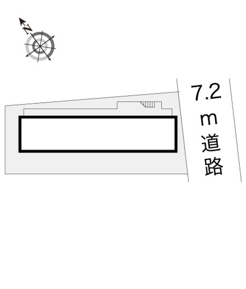 レオパレス南荻窪第２ 配置図