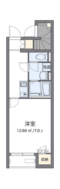 クレイノ本町 間取り図