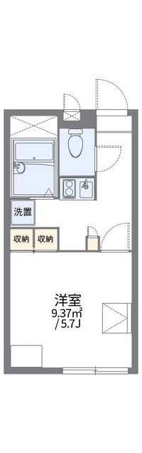 レオパレス長左衛門Ⅱ 間取り図