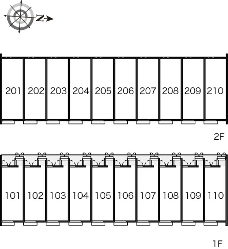 レオネクストＳｎｏｗＤｒｏｐ 間取配置図