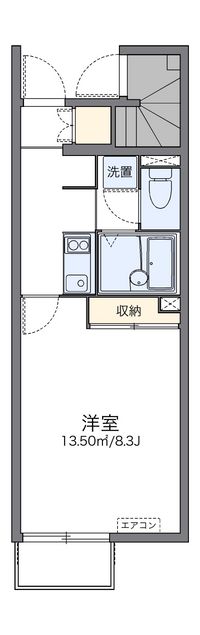 レオネクストさくら五段坂Ⅱ 間取り図