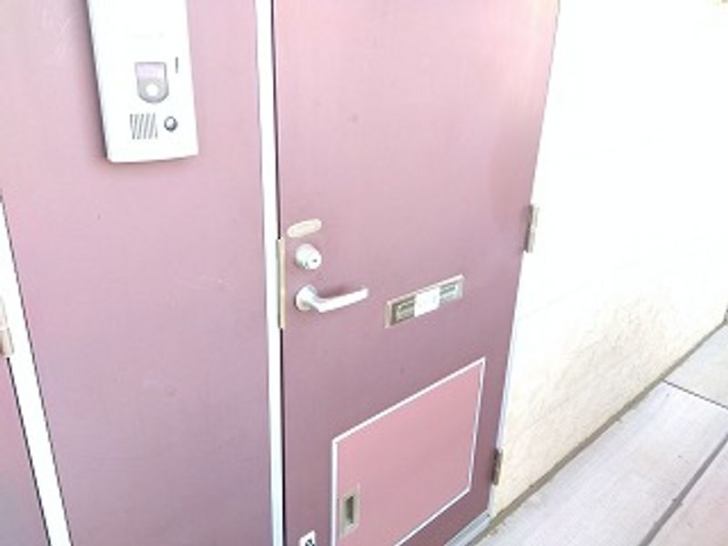 レオパレス双柳２番館 玄関