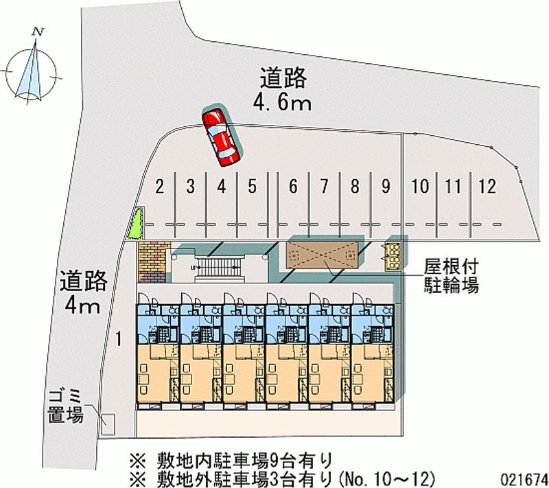 21674月租停車場