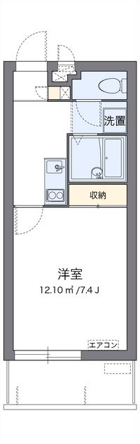 クレイノ和 間取り図