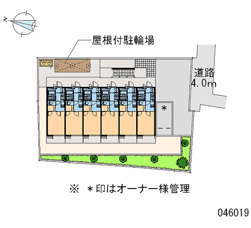 レオパレスＤＡＩＫＡＴＵ　Ｍ 区画図