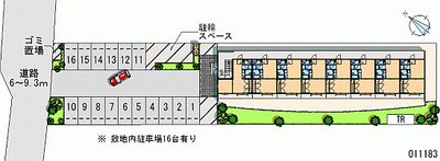 11183 bãi đậu xe hàng tháng