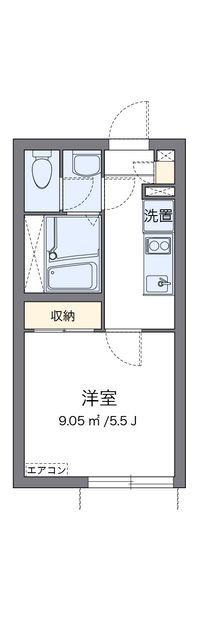 クレイノＫＭメゾン 間取り図