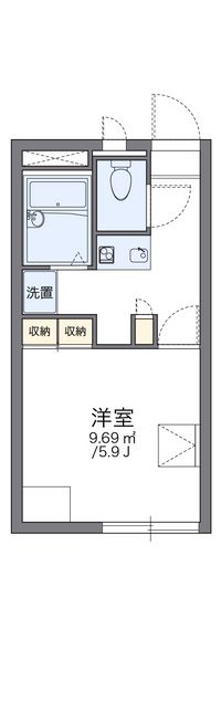 レオパレスＨＡＺＵＫＩ 間取り図