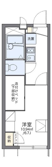 レオパレスジョーウンⅢ番館 間取り図