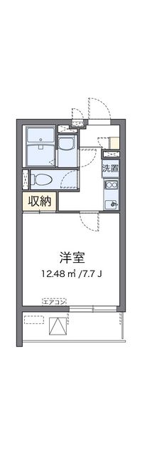 クレイノジクサー 間取り図