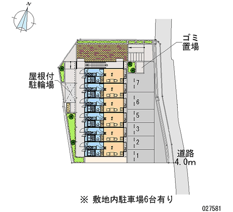 27581月租停车场