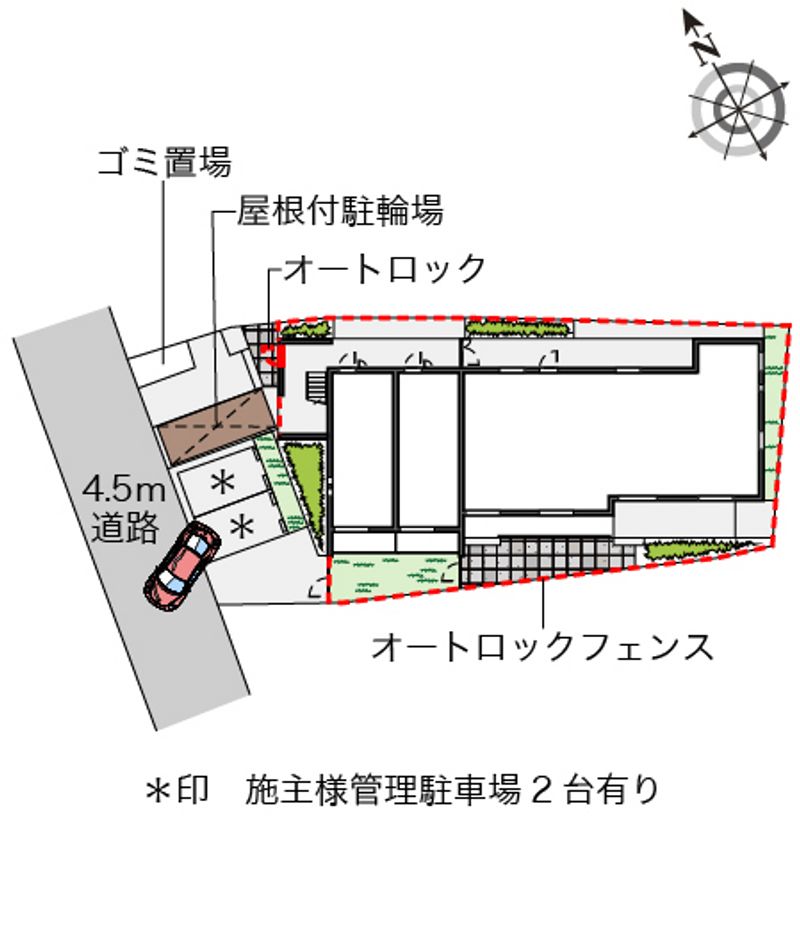 クレイノリヴェール 配置図
