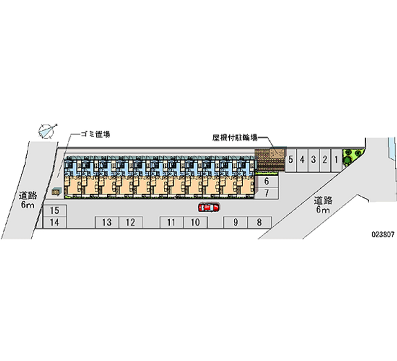 レオパレス森下 月極駐車場