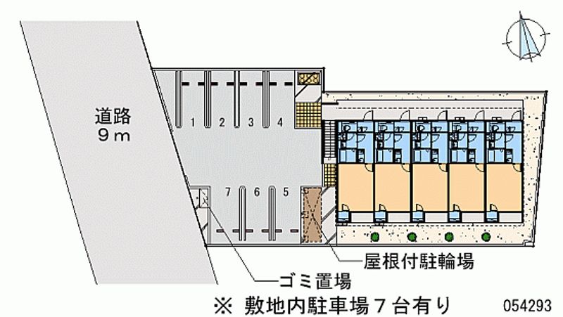 54293 Monthly parking lot