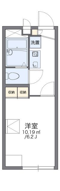 レオパレスエスポワール 間取り図