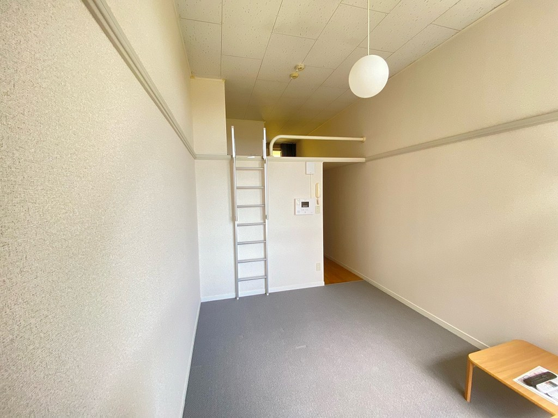 レオパレスメイプル 居間