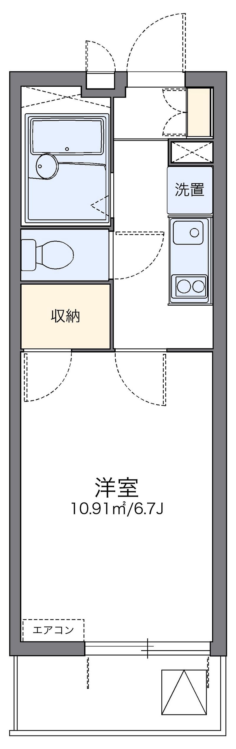 レオパレスアヴァンティ 間取り