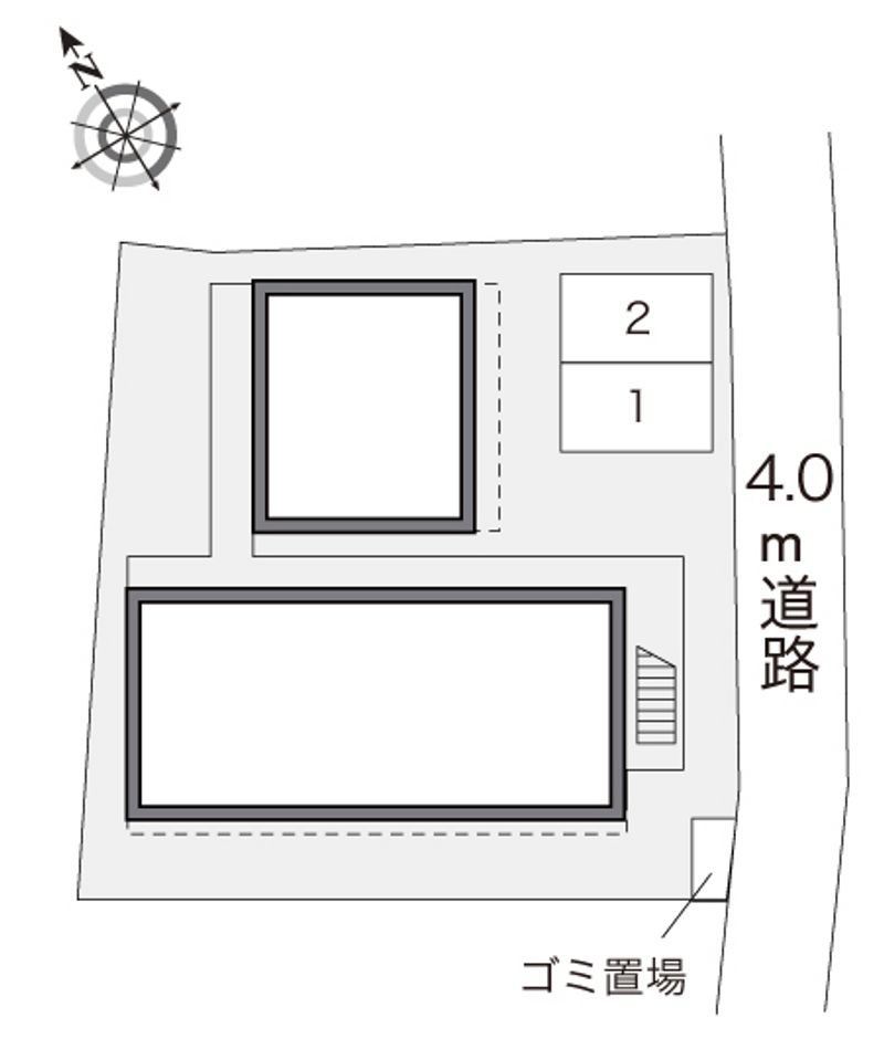 レオパレスＪＵＮ 配置図