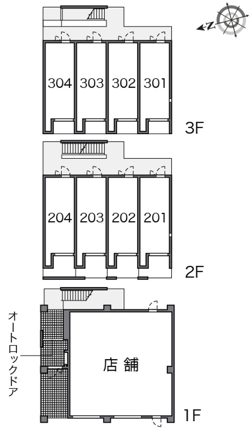 レオネクスト東小金井 間取配置図