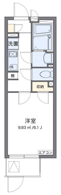 クレイノエヌズガーデン 間取図