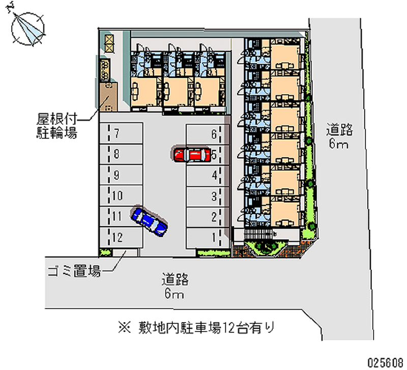 レオパレスピア　アンジー 月極駐車場