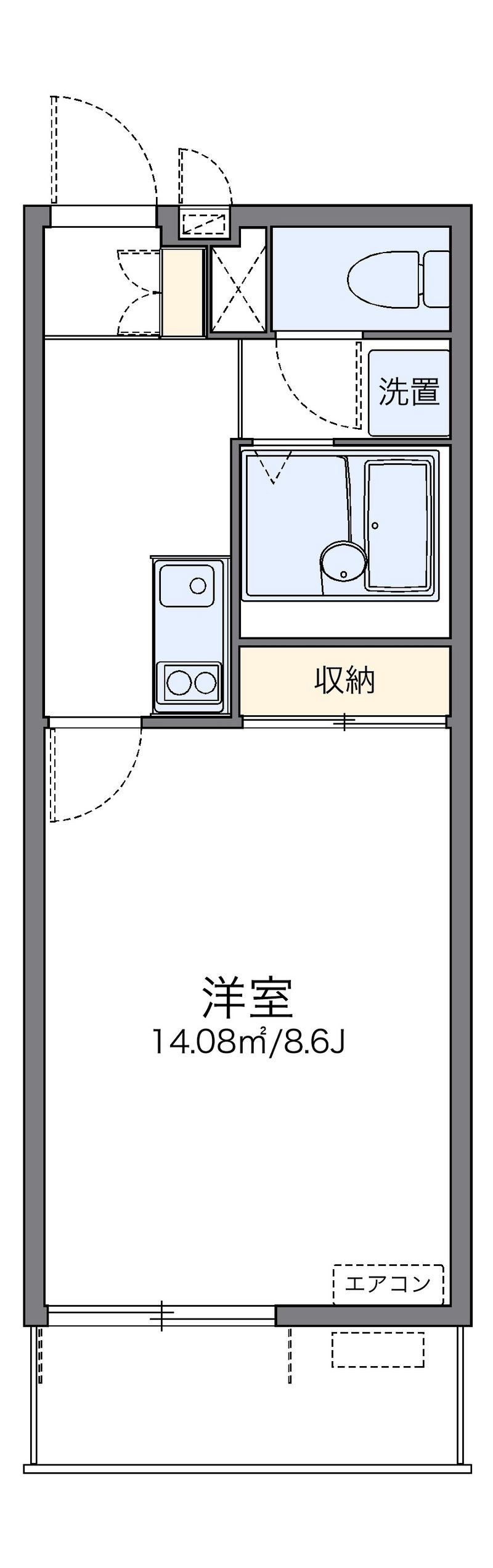 レオネクストふじみ野ヒルズ 間取図