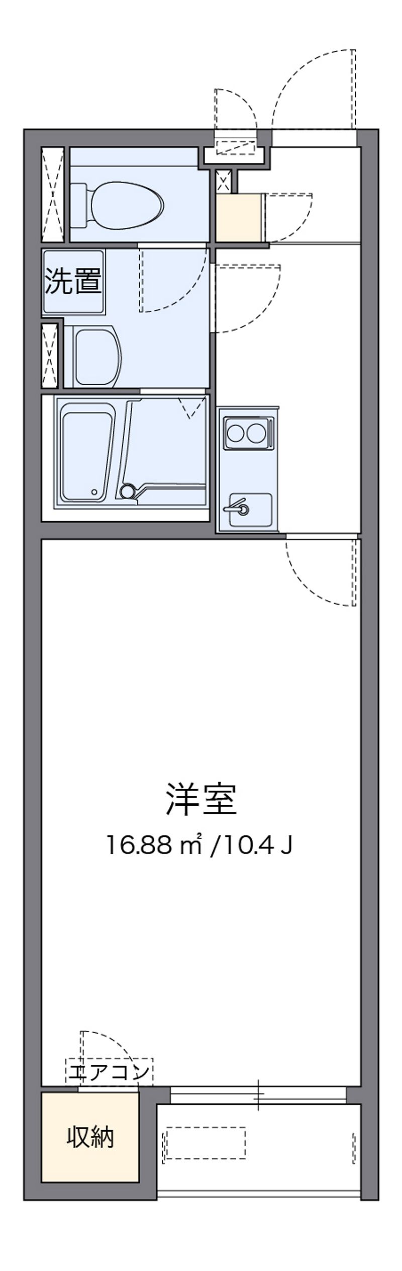 クレイノビレッジ 間取図