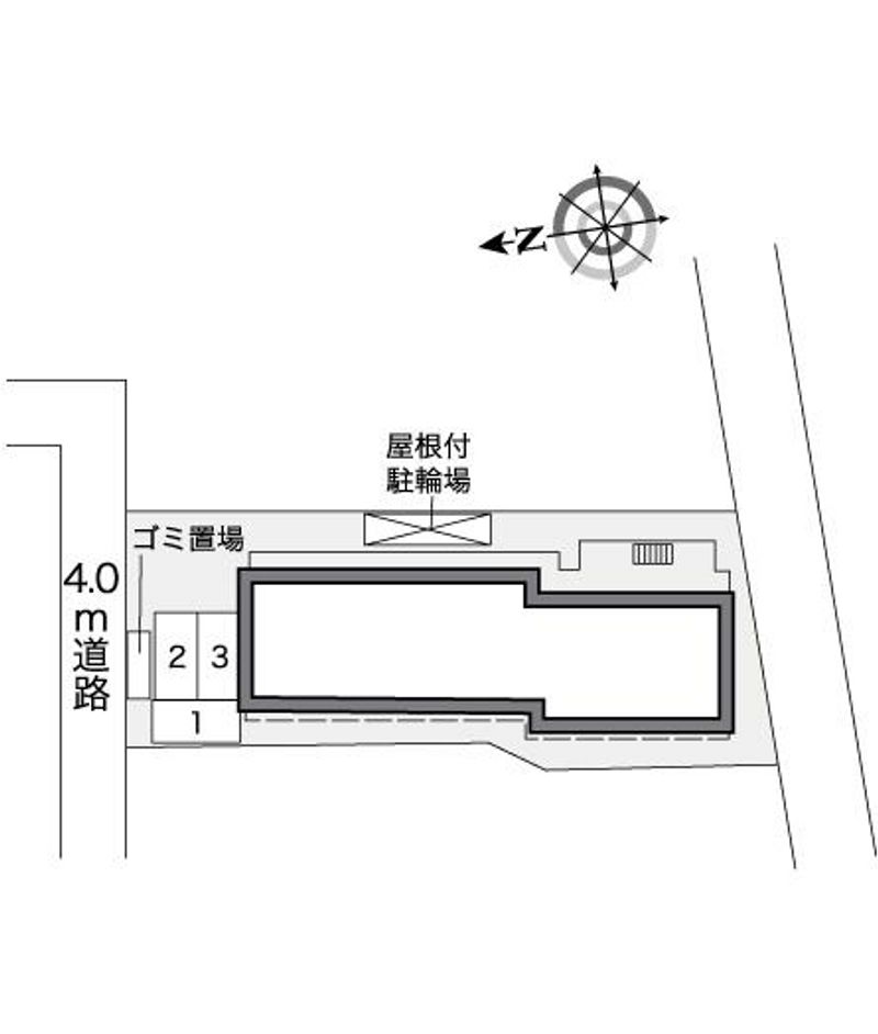 レオパレスルフラン 配置図
