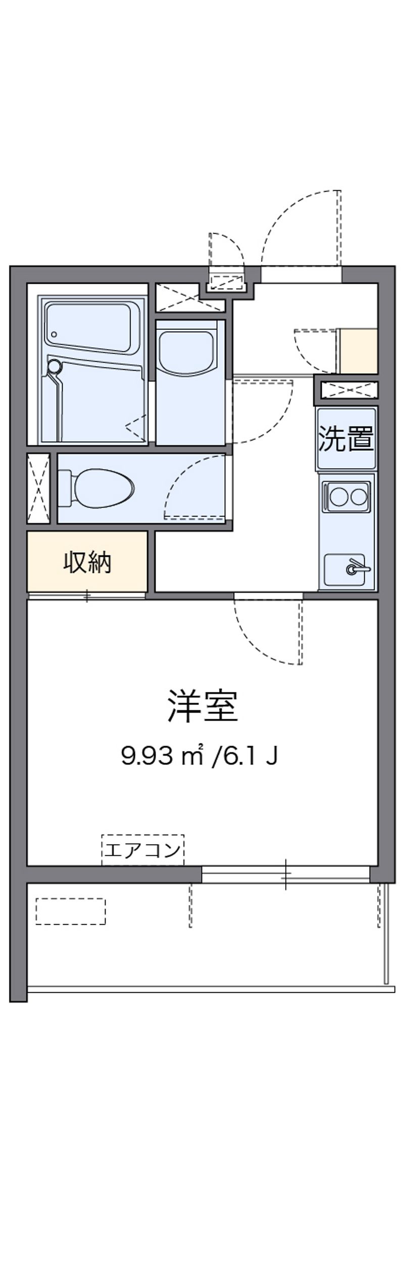レオネクストレジスター本郷 間取図
