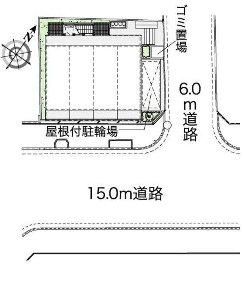 レオパレス廉 配置図