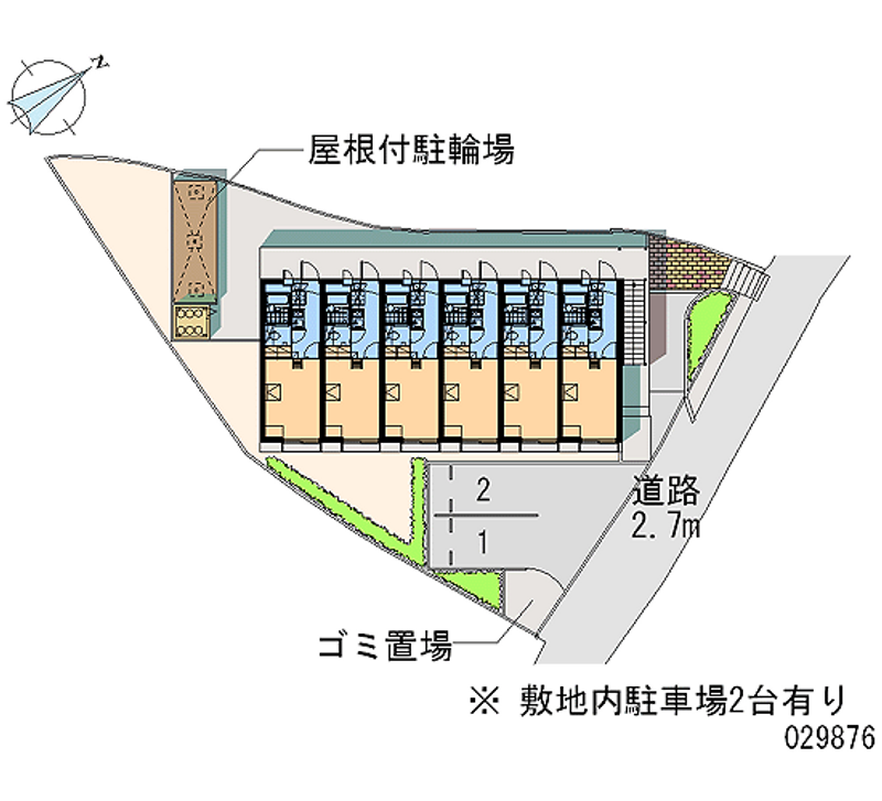レオパレスハイツ秀 共用部分