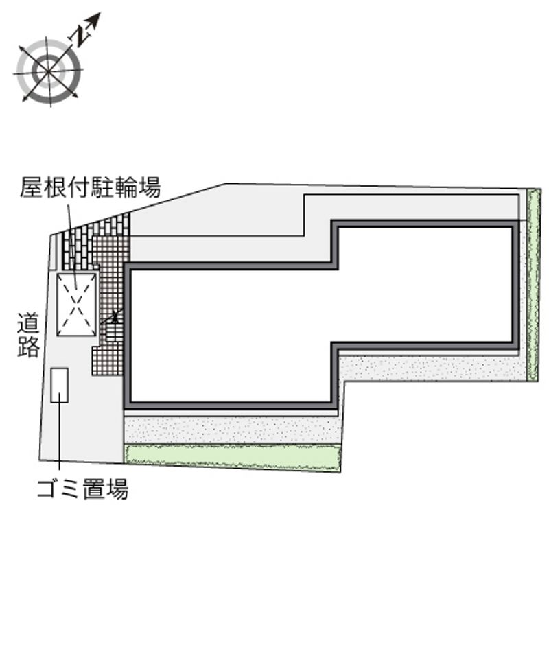 レオパレストリメゾン 配置図