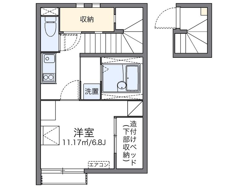 レオネクストブランシュ 間取図