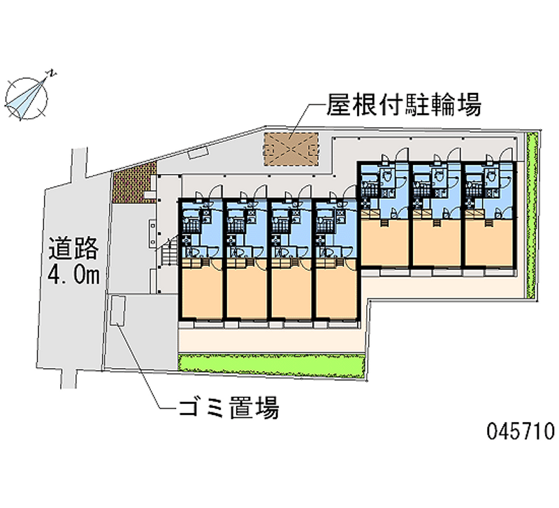 レオパレストリメゾン 区画図