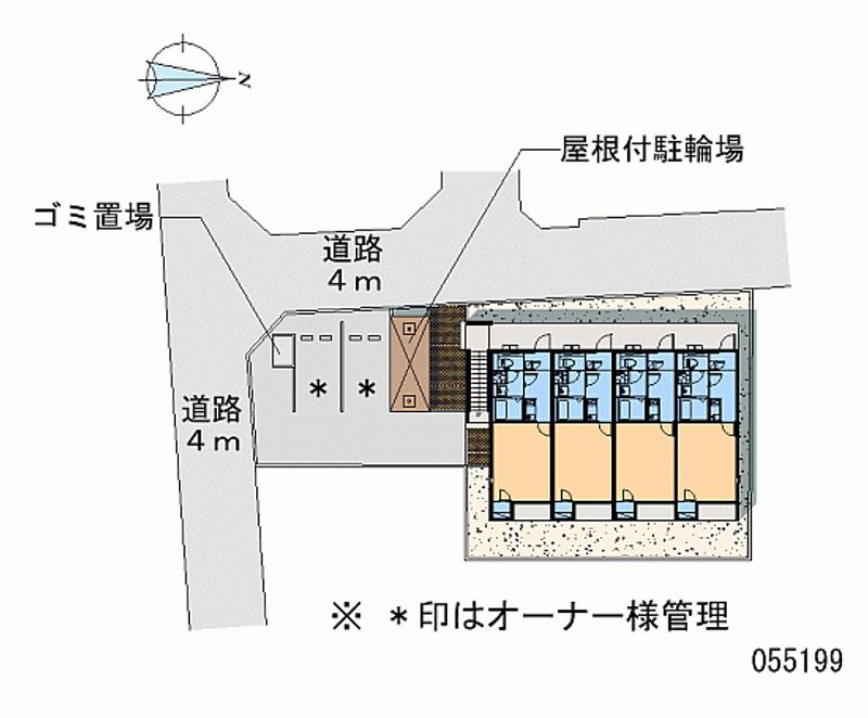 レオネクストトンノ 区画図