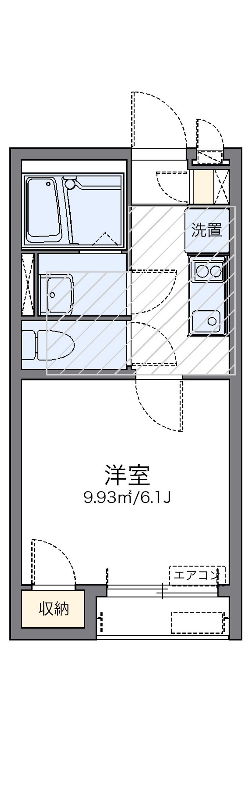 レオネクストヒルズバン 間取図