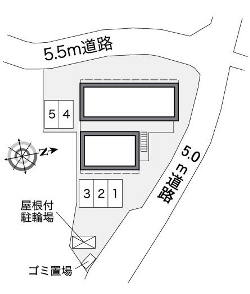 レオパレススピーロ　スペーロ 配置図