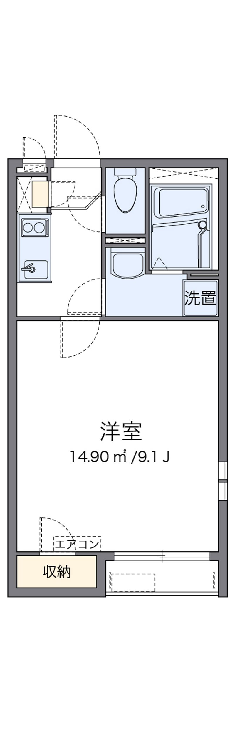 クレイノドミール久留米 間取り