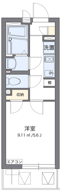 クレイノラーリノ　Ｕ京町 間取り図