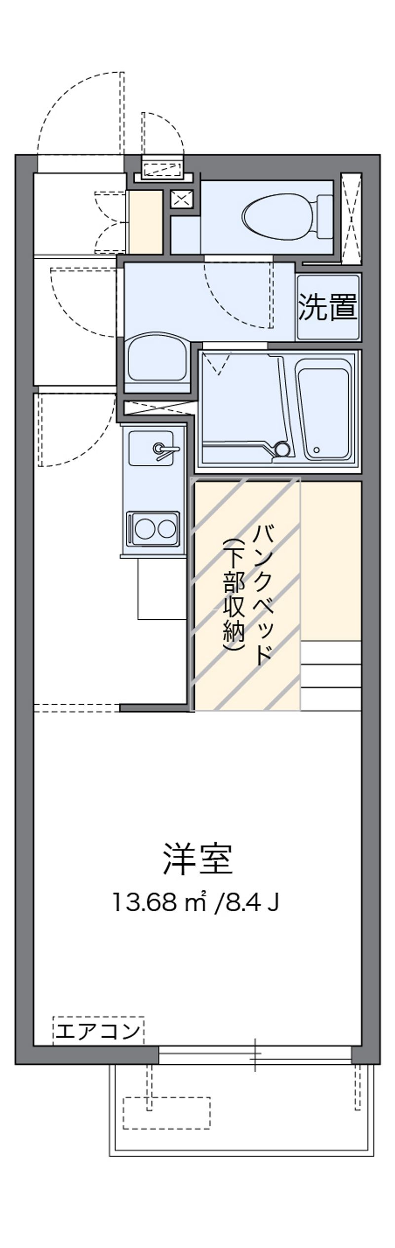 レオネクストポムールⅣ 間取り